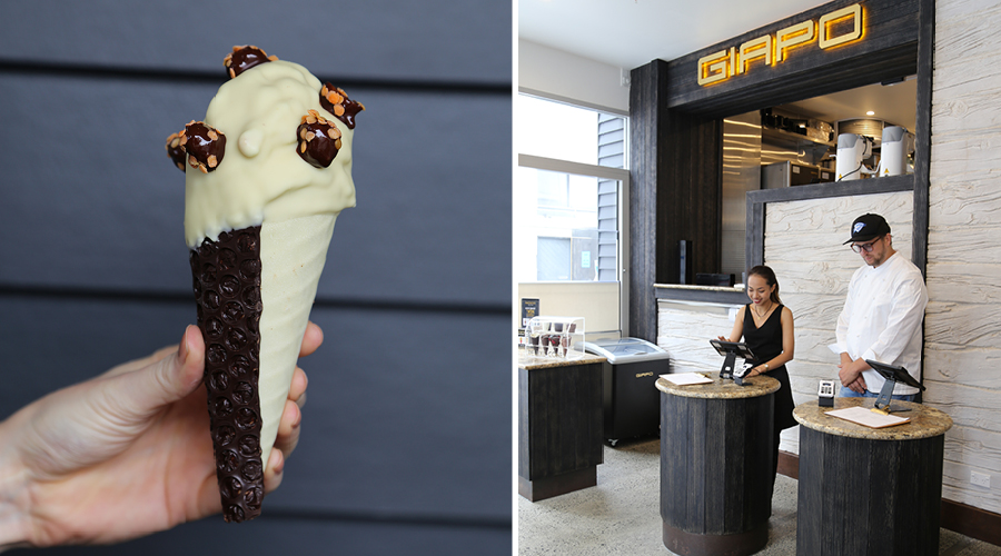 Auckland's King of Ice Cream, Giapo, opens an inventive new parlour The Denizen