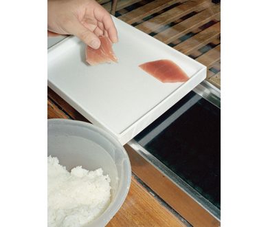 'Sushi Preparation' by Meg Porteous (2017)