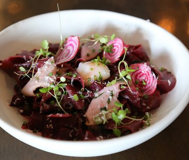 Baduzzi’s beetroot pappardelle