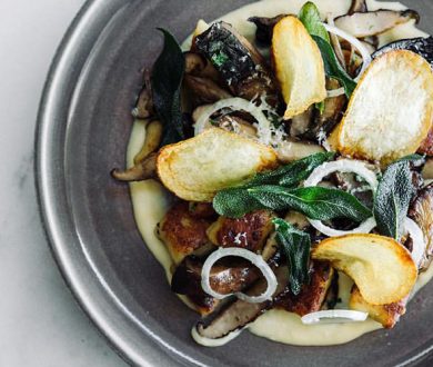 Ostro's Mushroom gnocchi