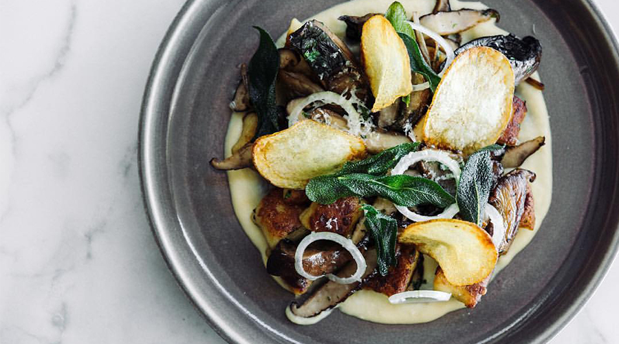 Ostro's Mushroom gnocchi