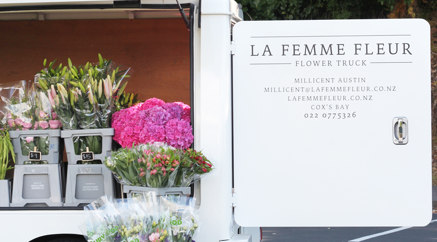 La Femme Fleur Flower Truck La Femme Fleur Flower Truck