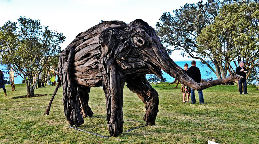 Exhibition NZ Sculpture OnShore '16 The Denizen