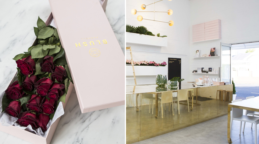 Blush Flowers The Denizen