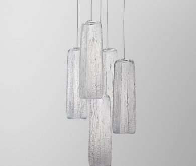 Yakisugi Light by Kengo Kuma for Lasvit