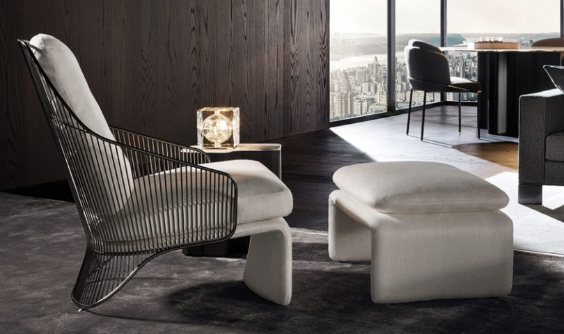Elevate your interior with a chair of sophisticated extravagance
