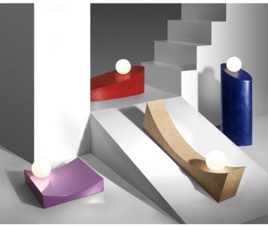Sculptural Lighting objects by Child Studio