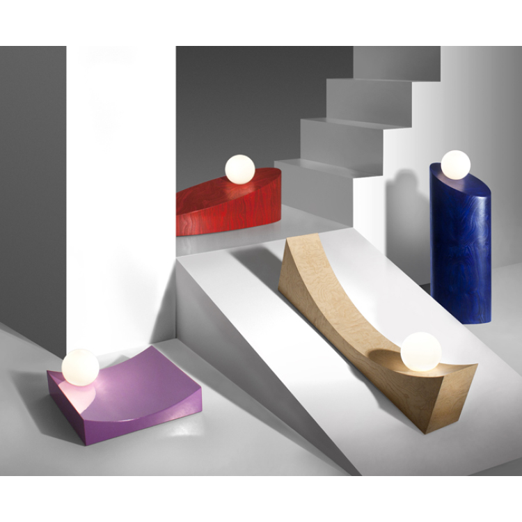 Sculptural Lighting objects by Child Studio