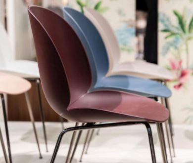 Unupholstered Beetle Chairs by Gubi