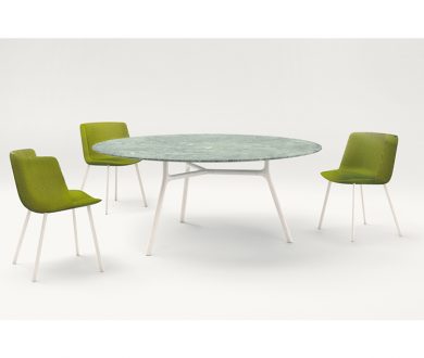 Adele Chair and Nesso Table by Francesco Rota for Paola Lenti