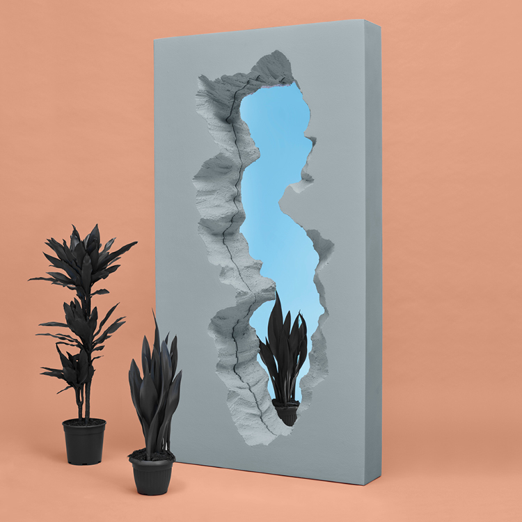 Broken Mirror by Snarkitecture for Gufram