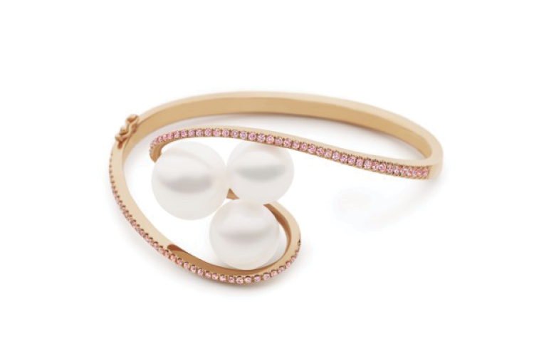 Kailis Angelic diamond and pearl cuff