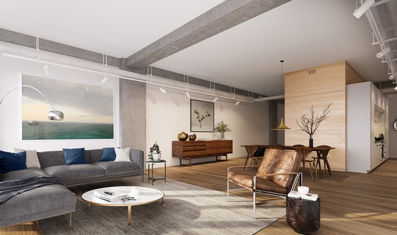 The development bringing loft-style warehouse living to Auckland