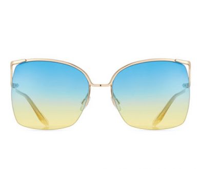 Barton Perriera Satdha semi-rimless sunglasses