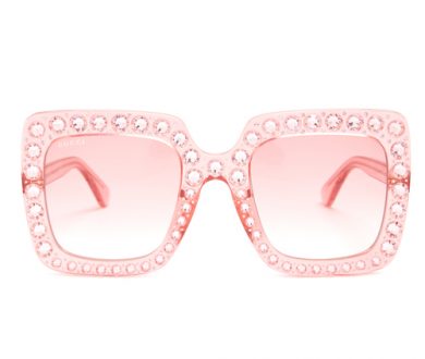 Gucci oversized embellished sunglasses