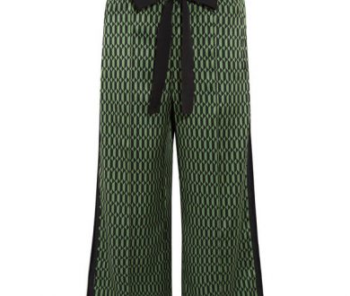Fendi silk-satin wide-leg pants