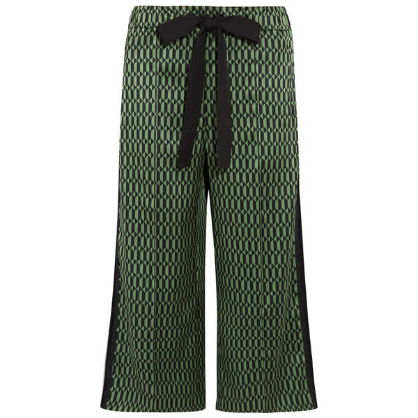 Fendi silk-satin wide-leg pants