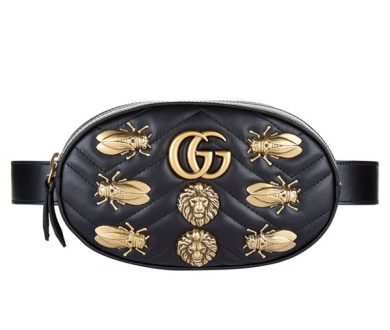 gucci insect belt bag