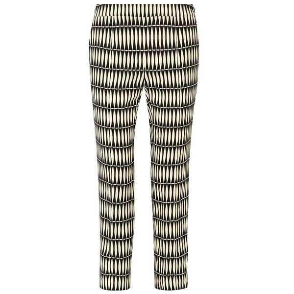 Lanvin printed crepe pants