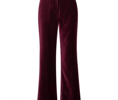 Stella McCartney velvet flared pants