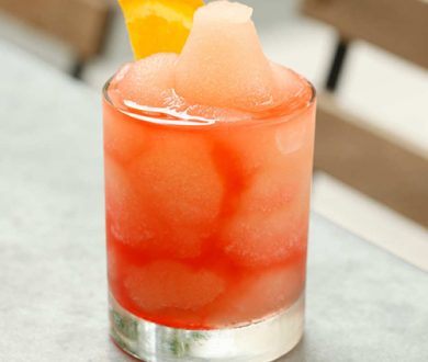 This grown-ups Negroni slushy is just the thing to combat the warm weather