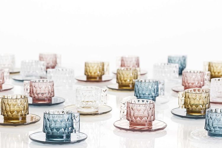 Kartell Jellies Family cup & saucer set