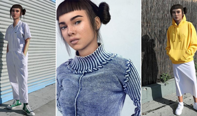 The Instagram model you wish you were, and she doesn’t even exist
