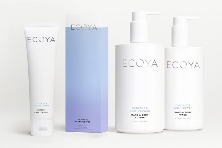 Coconut & Elderflower Bodycare collection