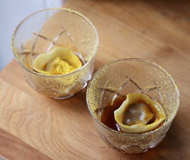 Duck and Pumpkin Dumplings