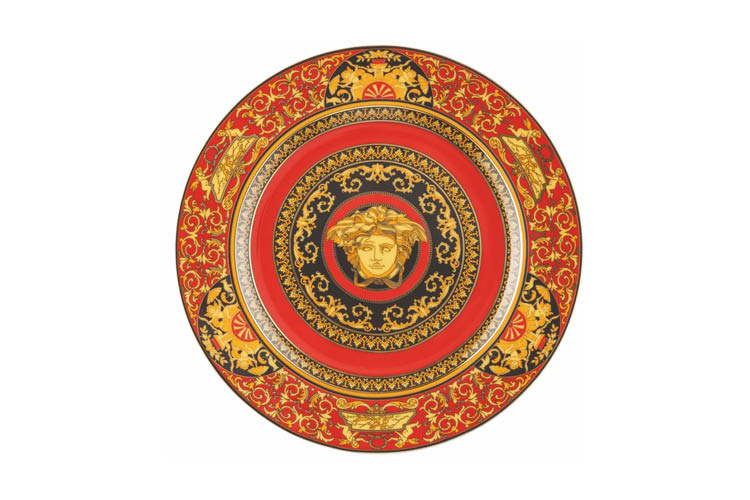 Limited Edition Versace 25 Years Medusa Plate