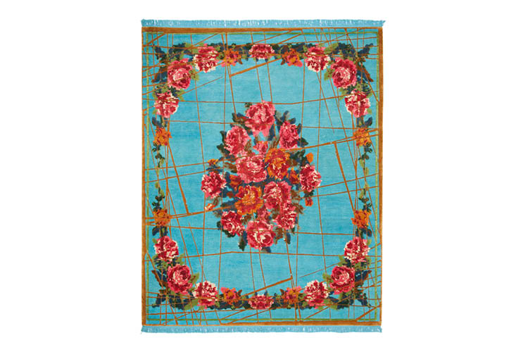 Jan Kath Sofianka Wrapped Sibirian Blue Rug