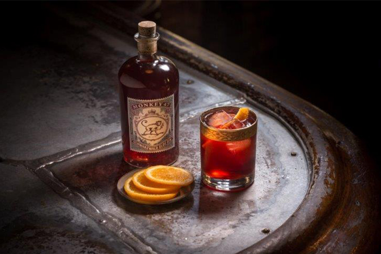 Sloe Gin Negroni