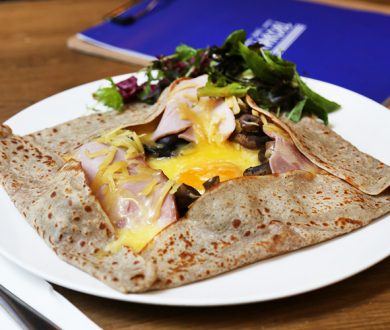 Channel your inner Parisian at this new little French crêperie