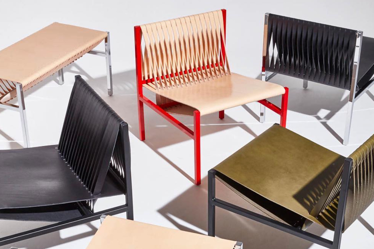The DL Lounge Chair and Bench couple
