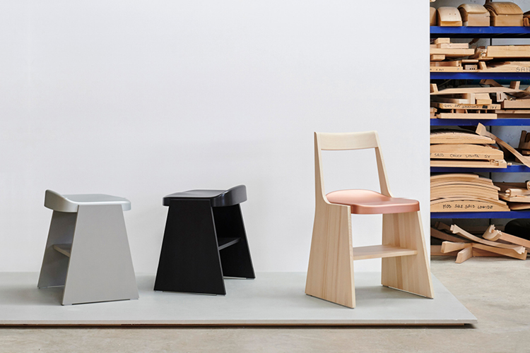 The Fronda stools and chair