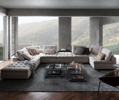 This gloriously plush sofa is delivering an unmatched experience of comfort