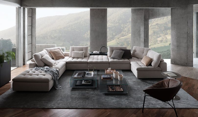 This gloriously plush sofa is delivering an unmatched experience of comfort