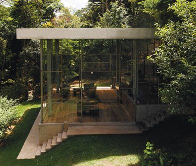 This tranquil São Paolo residence is the perfect place for a spot of quiet reflection