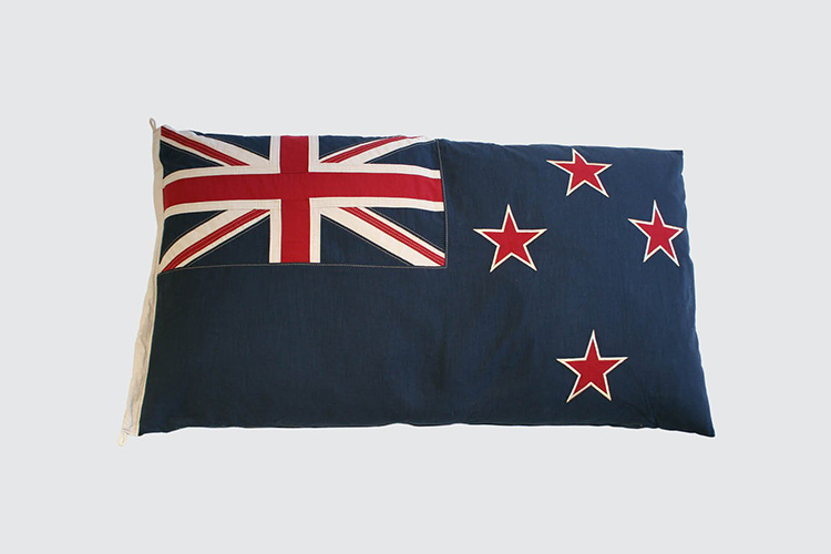 Flag cushion by Timothy Oulton