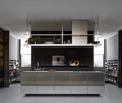 This alluring kitchen is delivering a masterclass in refined, contemporary design