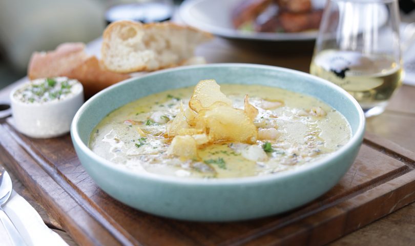 Meet the dish we’re obsessed with right now — Charlie Farley’s seafood chowder
