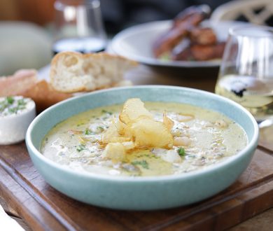 Meet the dish we’re obsessed with right now — Charlie Farley’s seafood chowder