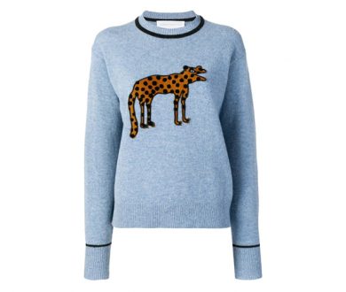 Victoria by Victoria Beckham Creature embroidered sweater