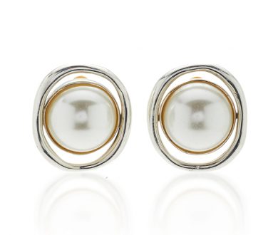 Sophie Buhai Pearl Orb clip-on earrings