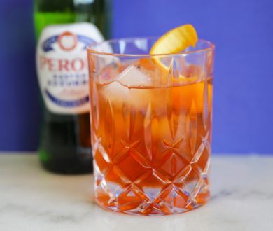How to elevate the classic Negroni with a drop of Peroni’s premium, crisp lager