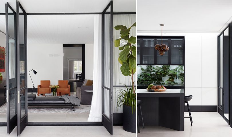 Classic architecture is given a contemporary edge in this suburban Sydney sanctuary