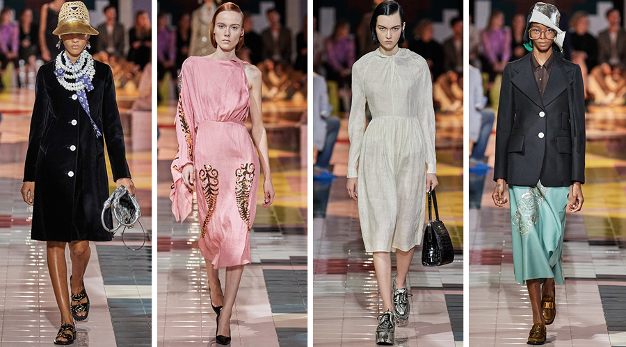 Prada offered a change of pace as it kicked off Milan Fashion Week in ...