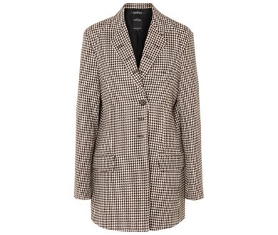 ROKH oversized houndstooth blazer