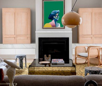With its cool, 70s-inspired interiors, this quirky home is a masterclass in modern style