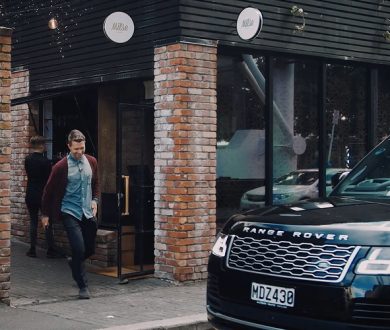 We take Allbirds’ Tim Brown for a spin in Range Rover’s new plug-in hybrid electric vehicle